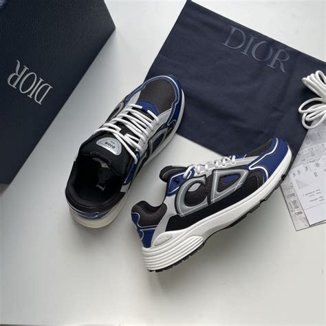 dior b30 slangenleer|B30 Sneaker Blue Mesh and White, Gray and Black .